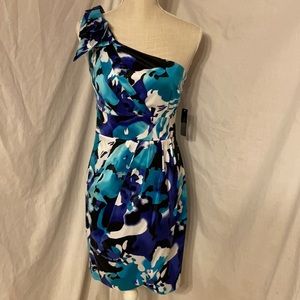 Bisou Bisou One Shoulder Dress